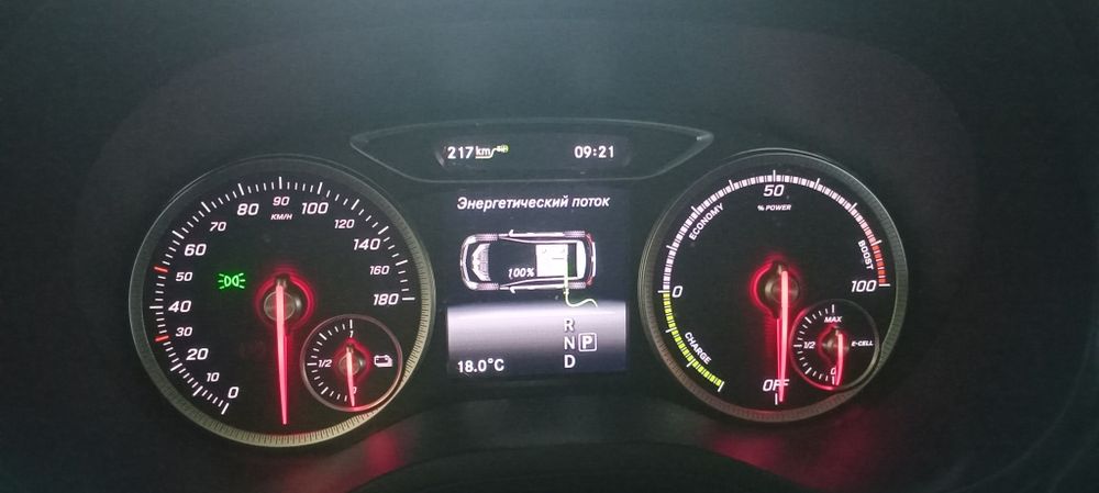 Мерседес В250е електро