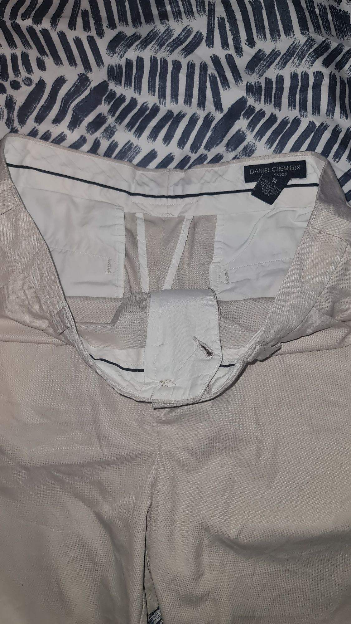 Calção/Bermuda bege masculina da Daniel Cremieux