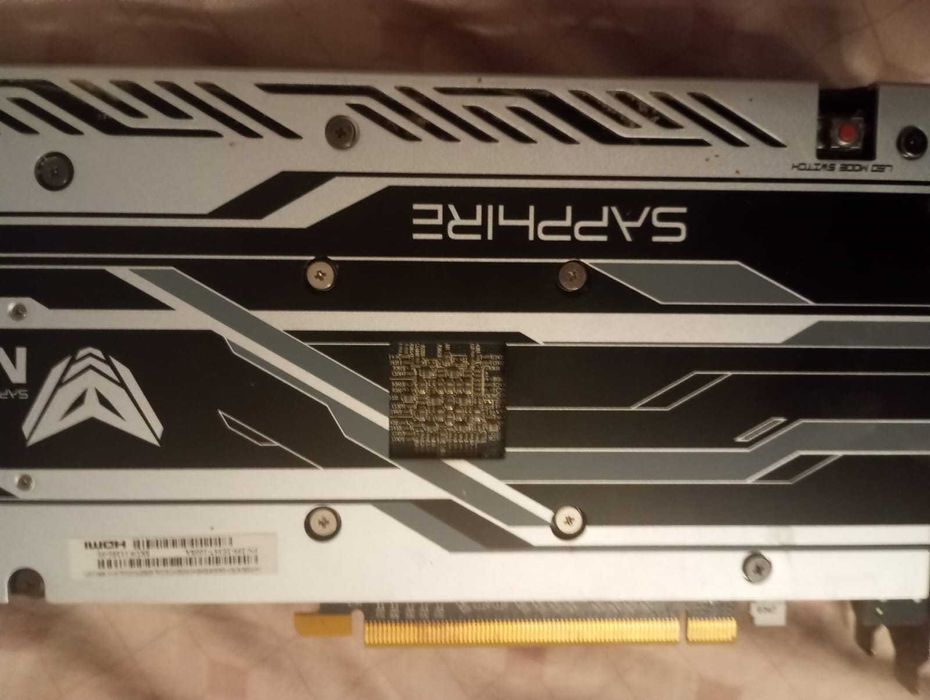 Робоча ігрова Відеокарта Sapphire RX 480 Nitro OC 4gb GDDR5