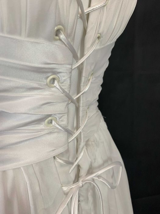 Nowa suknia ślubna zwiewna i prosta 38 M cywilny poprawiny zapasowa