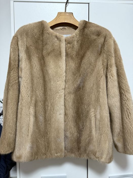 casaco pele de raposa nova