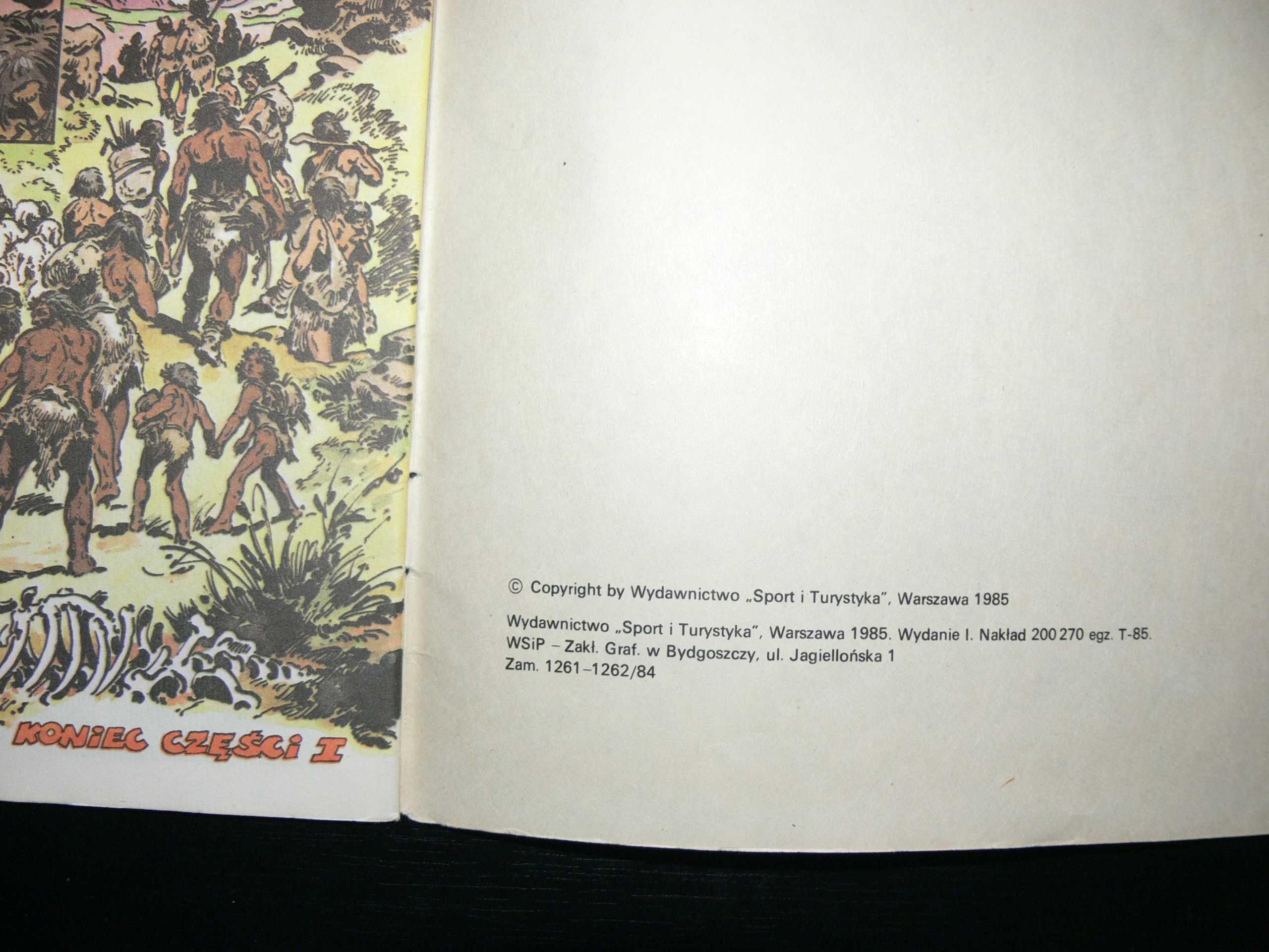 Komiks Bogowie z Gwiazdozbioru Aquariusa część 1 wydanie 1