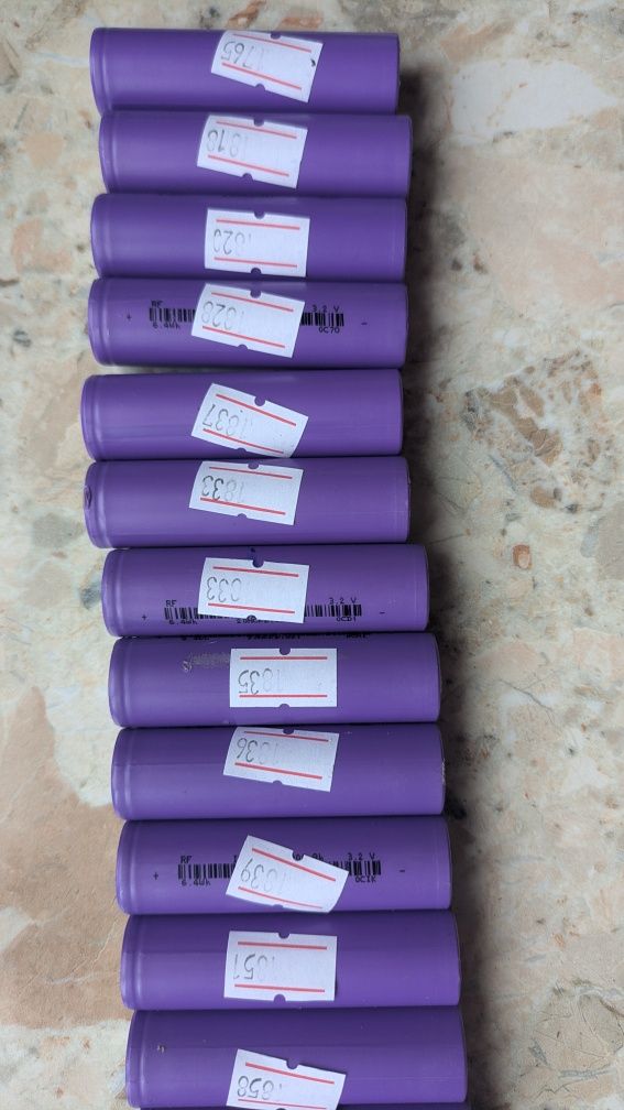 Акумулятори IFR18650-2000mAh 3.2v lifepo4