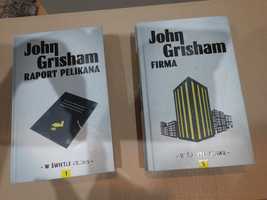 "Raport Pelikana" i "Firma" - Johna Grishama. Świetne kryminały.