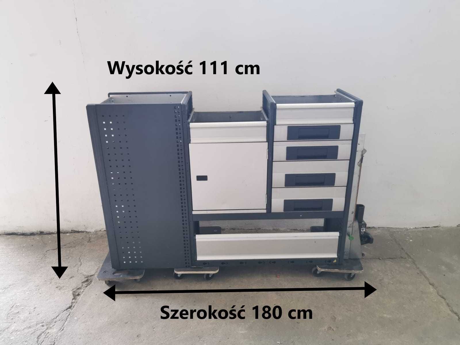 Zabudowa serwisowa warsztatowa regał samochodowy serwisowy BOTT IMADŁO