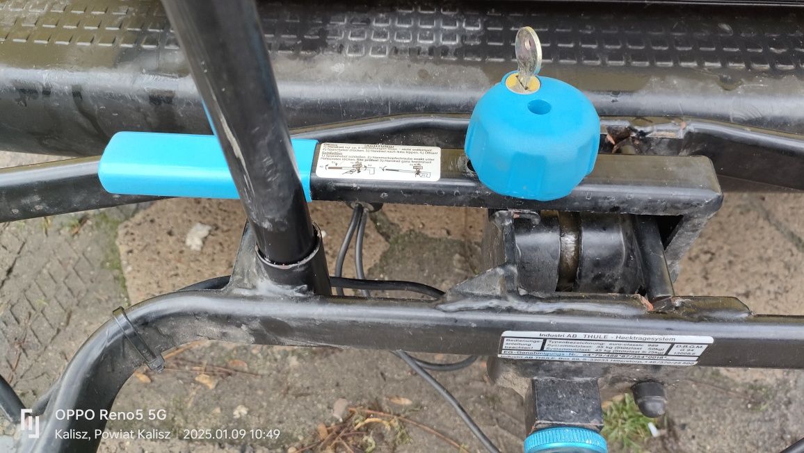 Thule euro-classic 989 na 3 rowery