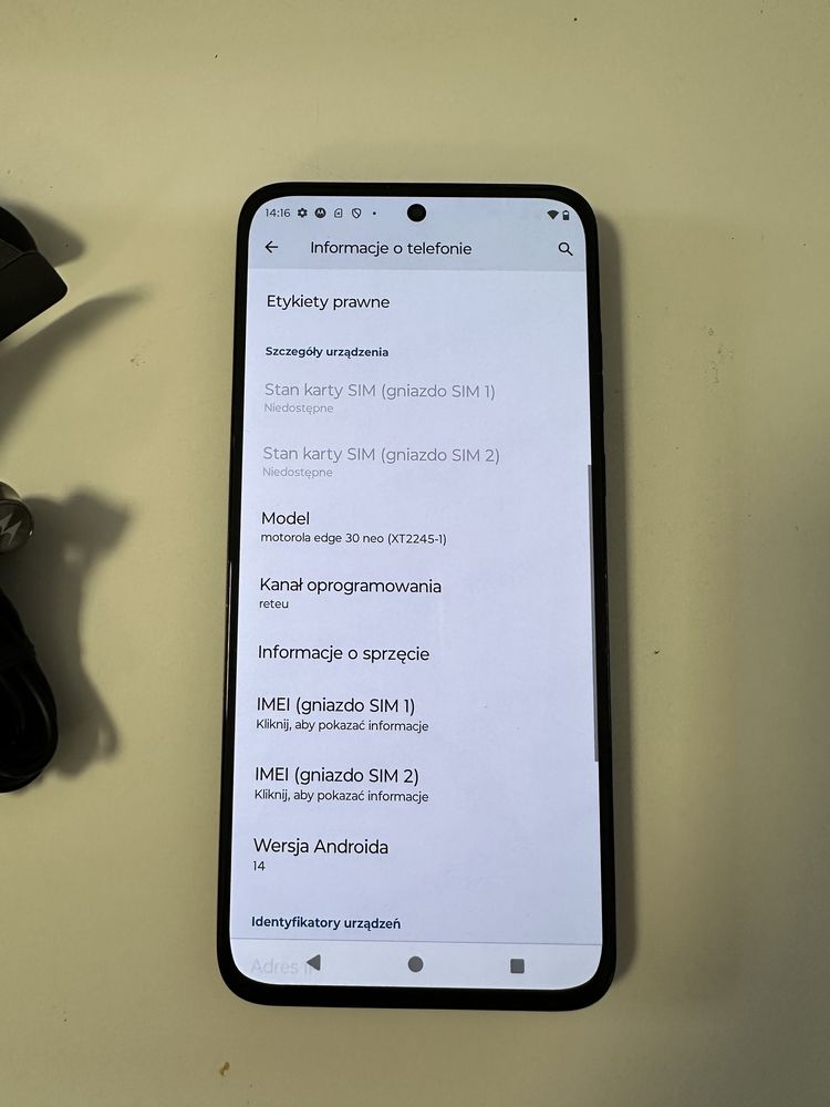 Motorola edge 30 neo 8/256