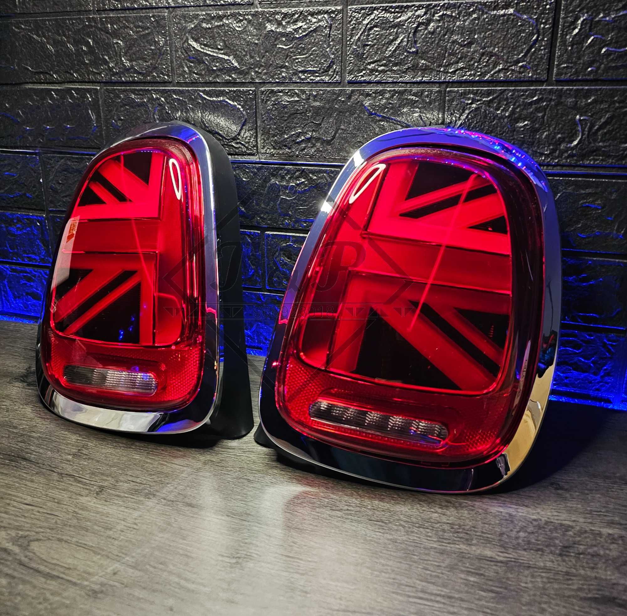Conjunto Par Farolins Mini Cooper F55 F56 F57 estilo JCW + Aros -NOVOS