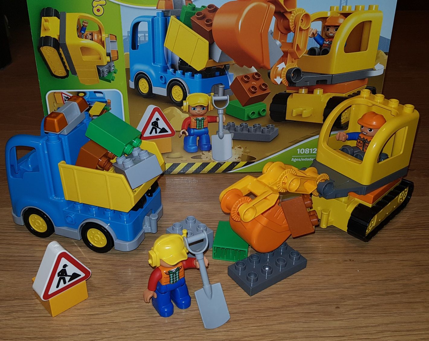 Klocki Lego Duplo Ciężarówka i Wywrotka 10812