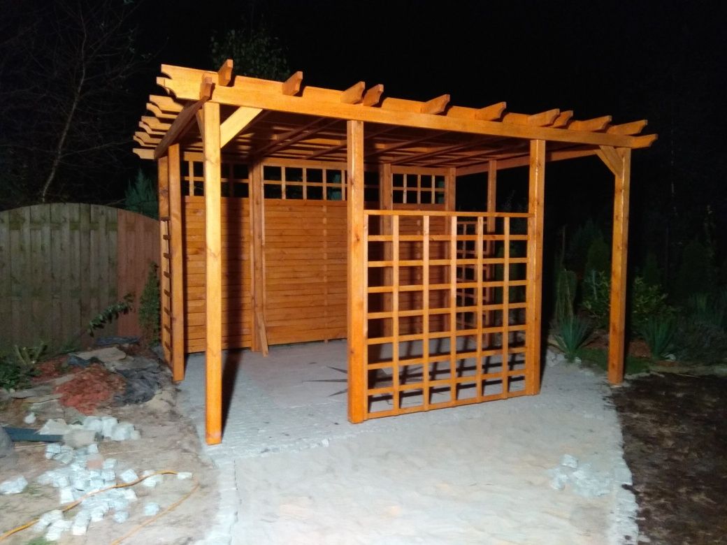 Pergola Altana Drewutnia Patio Markiza Wiata