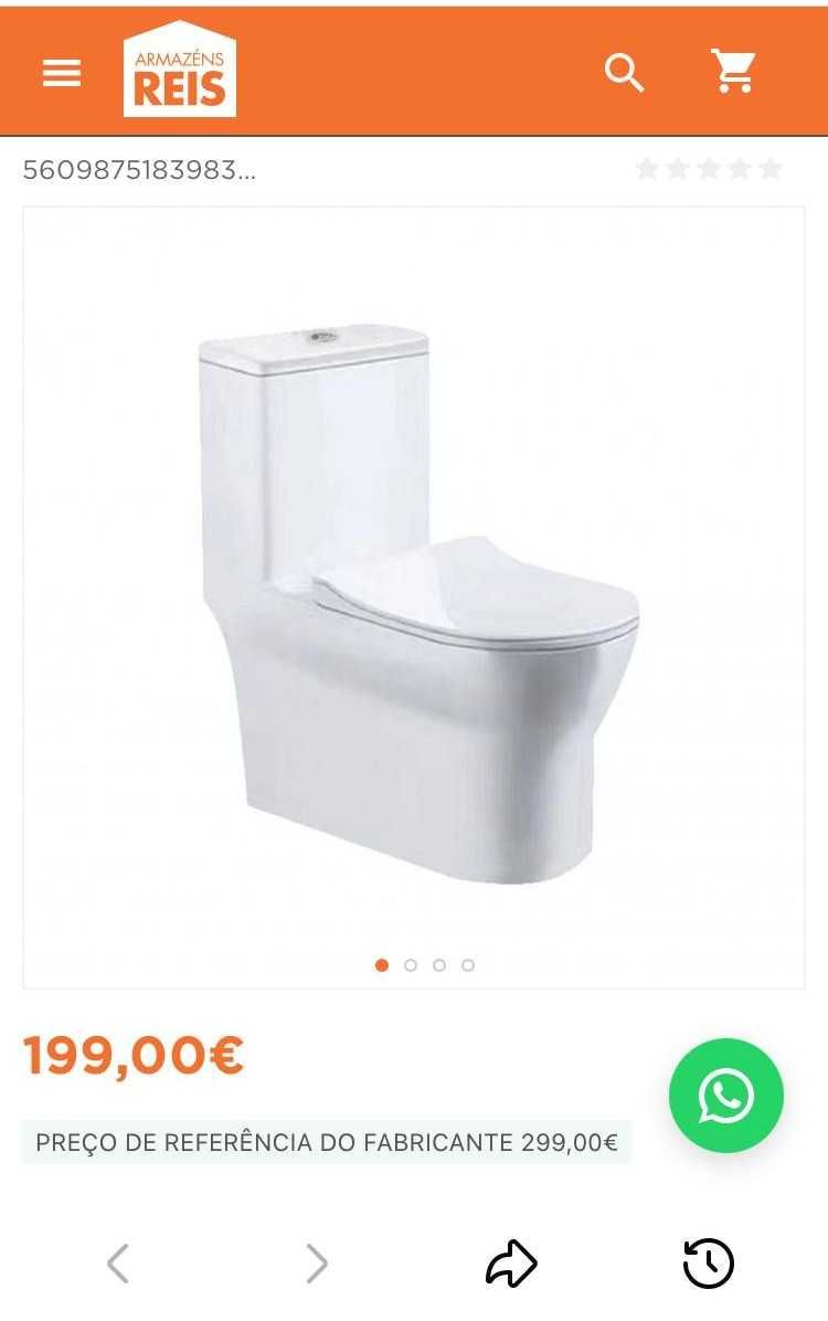 Sanita Monobloco com Tampo Soft Close