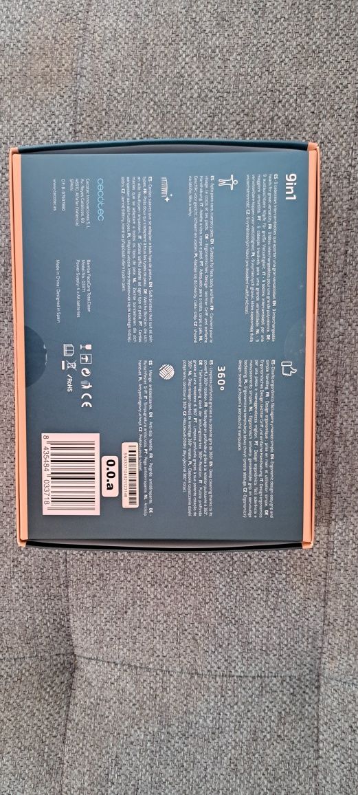 szczotka/masażer do twarzy/ stóp 9w1 Cecotec Bamba FaceCare TotalClean