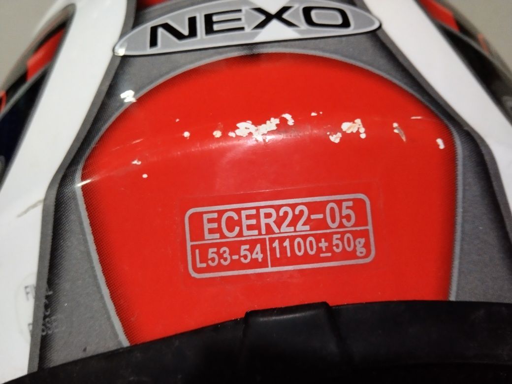 Kask Cross Enduro NEXO rozmiar S 53-54 cm