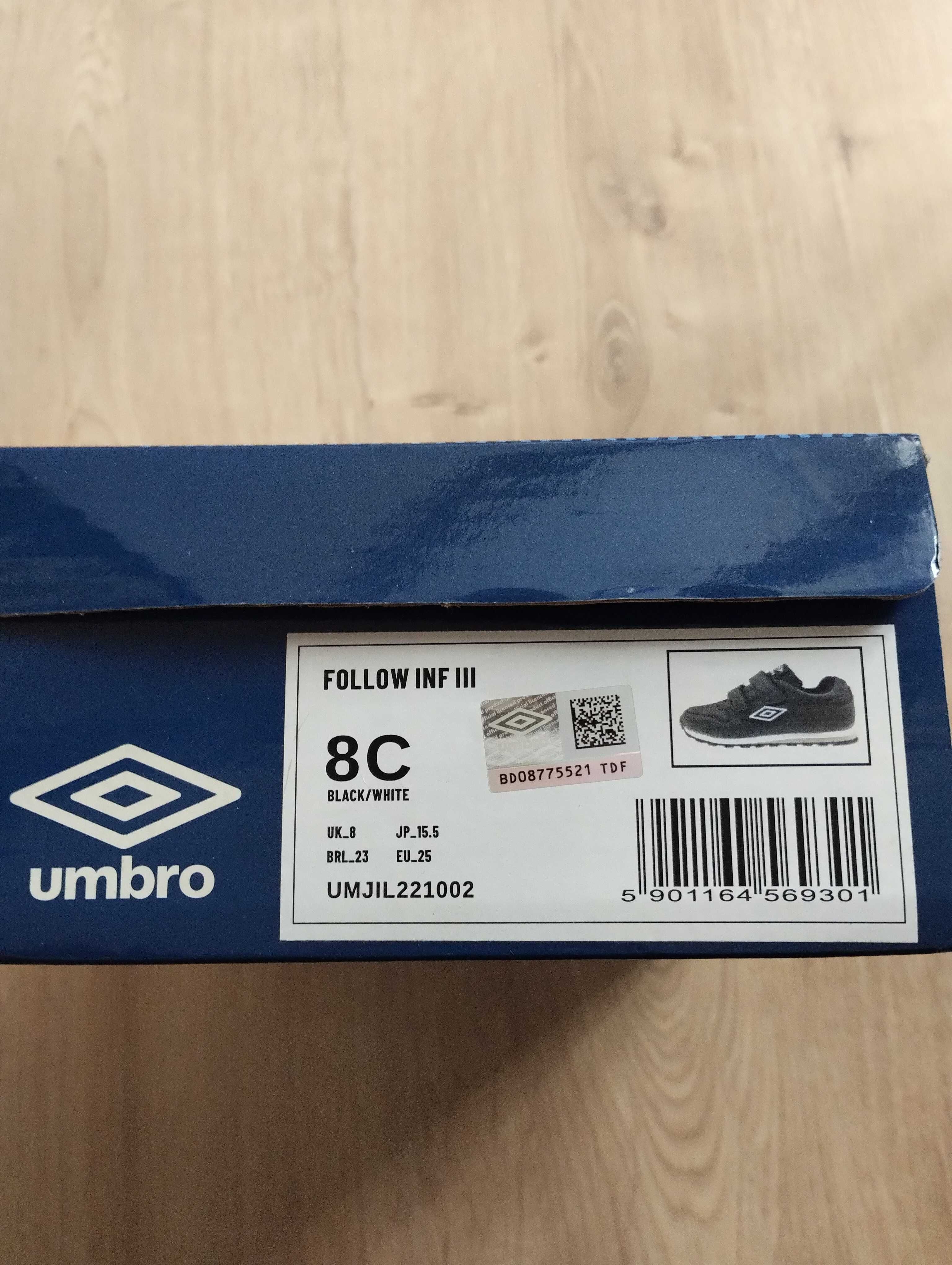 Sportowe buty UMBRO rozm. 25