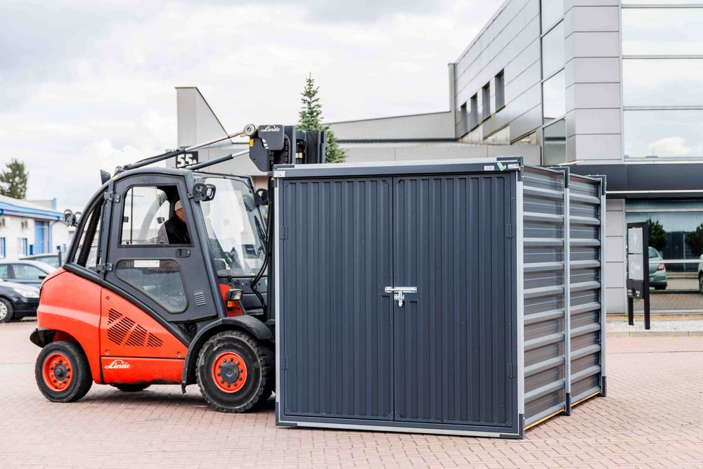 Kontener magazynowy 4,6,8,10,12m2 certyfikat TÜV JAKOŚĆ