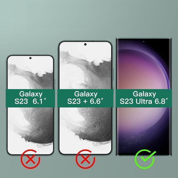 2x Szkło Hartowane UV do Samsung Galaxy S23 Ultra na cały ekran UVTG+