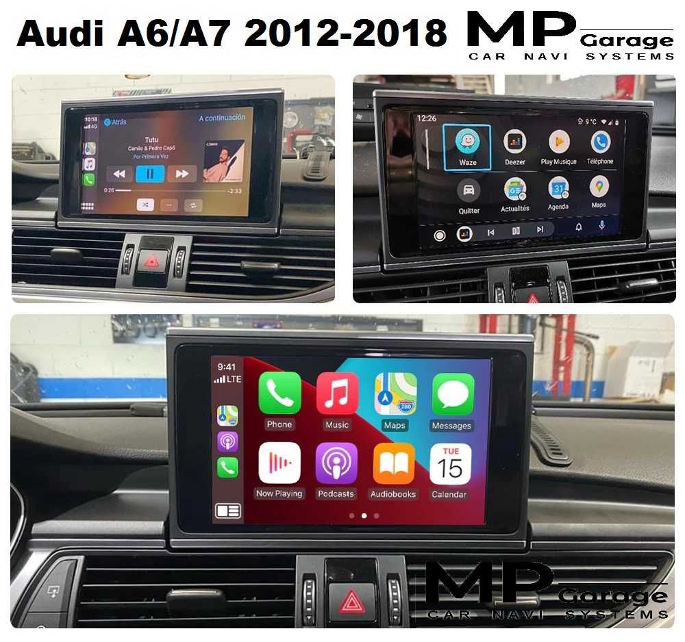 AUDI BOX APPLE CarPlay AndroidAuto A3 A4 A5 A6 A7 Q5 Q7 Montaż