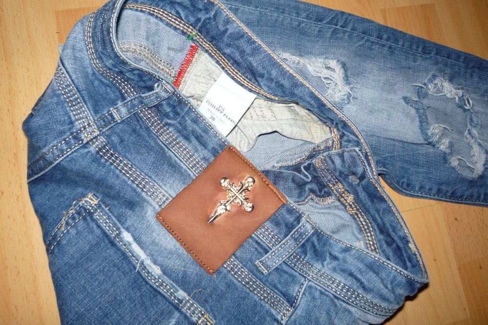 Spodnie jeans roz S , M * Philip Plein