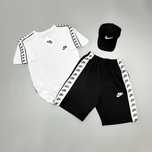 Nike комплект Lampas | Футболка + Шорти | Комфортний костюм на літо