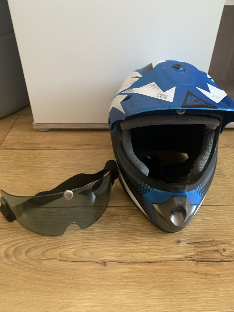 Kask full face cross junior