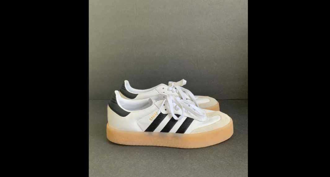 adidas Sambae White Black Gum (Women's)   40