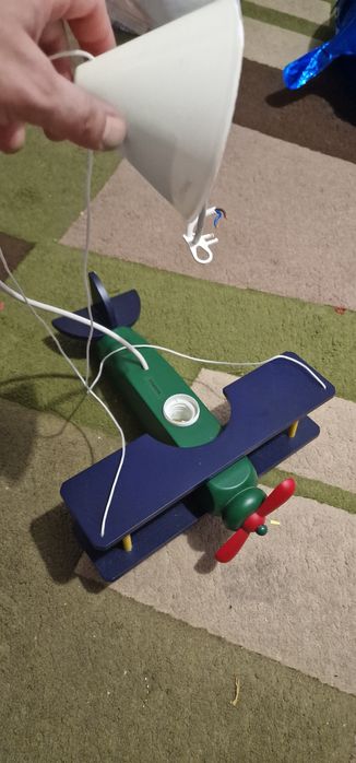 Candeeiro Criança Avião