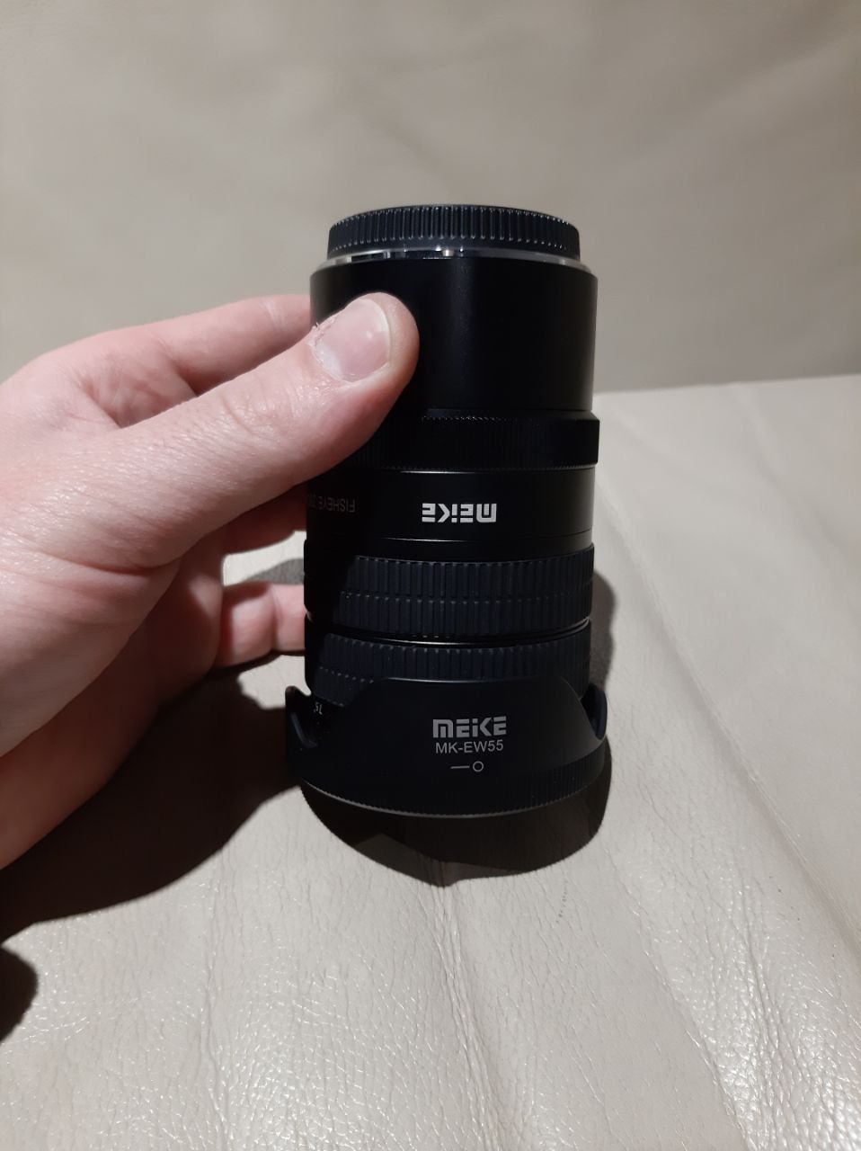Об'єктив Meike MK-EW55 fisheye zoom lens  6-11mm F3.5 mikro 4/3