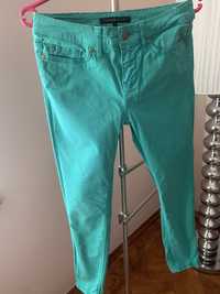 Spodnie materiałowe Tommy Hilfiger zielone rozmiar 4