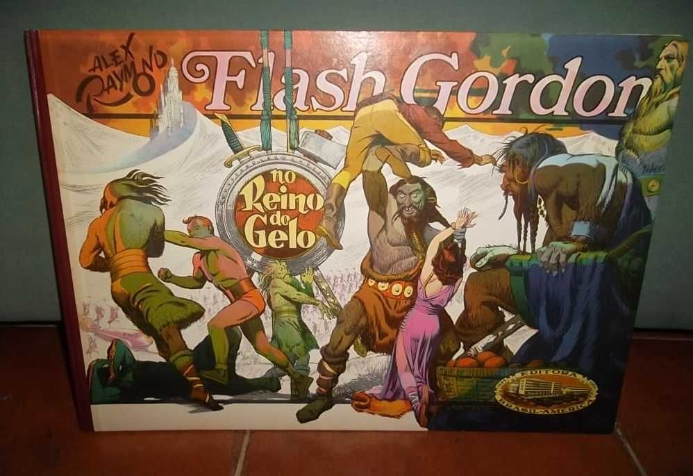 Flash Gordon no Reino do Gelo - Álbum em formato gigante - EBAL