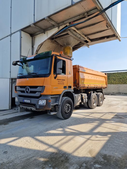 Suchy beton towarowy Stabilizacja Podsypka z transportem