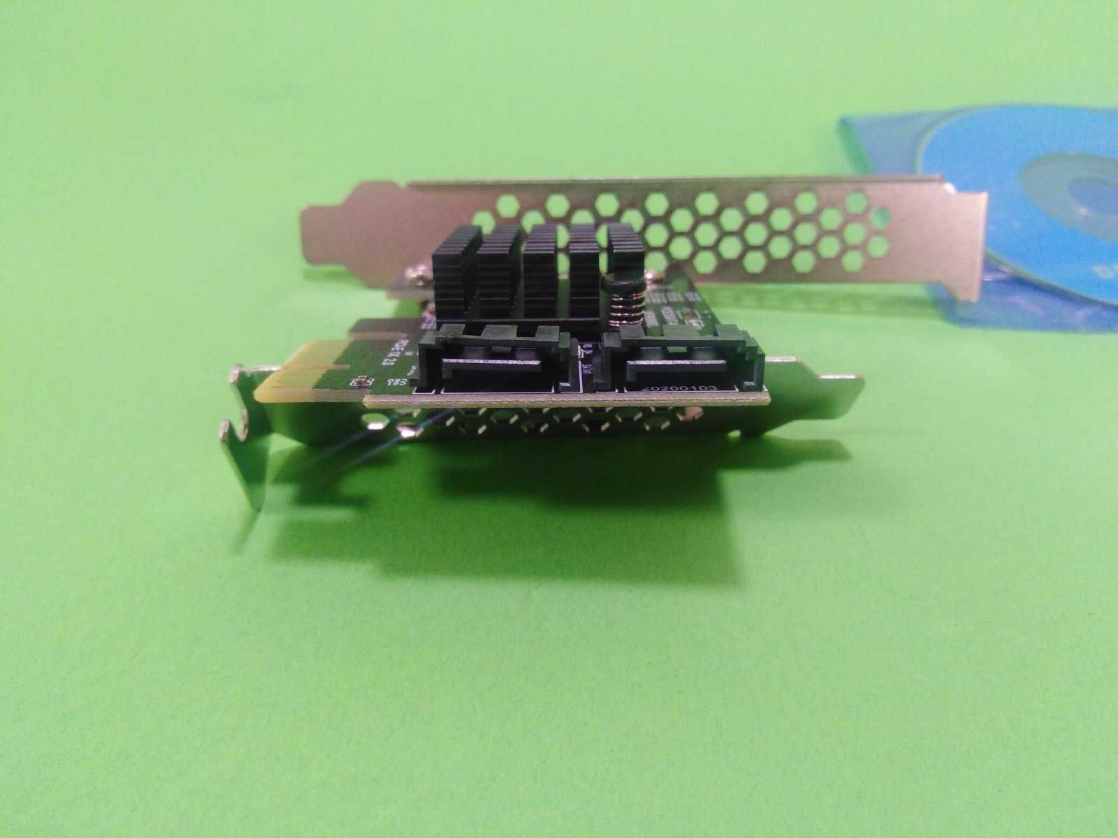 Адаптер SATA III (6 Гбит/с) PCI-E (для подключения доп. hdd / ssd)