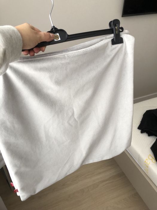 Cztery popielate poszewki na poduszki 45x45 z home&you