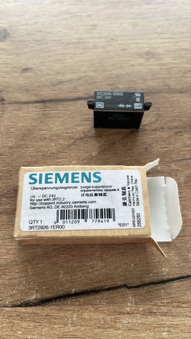 Ogranicznik przepięć SIEMENS 3RT2926-1ER00 (DC 24V)