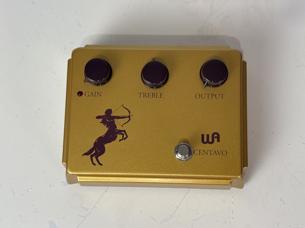 Pedal Warm Audio Centavo Overdrive avariado