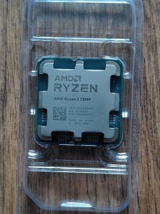 Ryzen 5 7500F/біла Maxsun B650ITX WiFi ICE/32 Gb DDR5-6000/башня ARGB