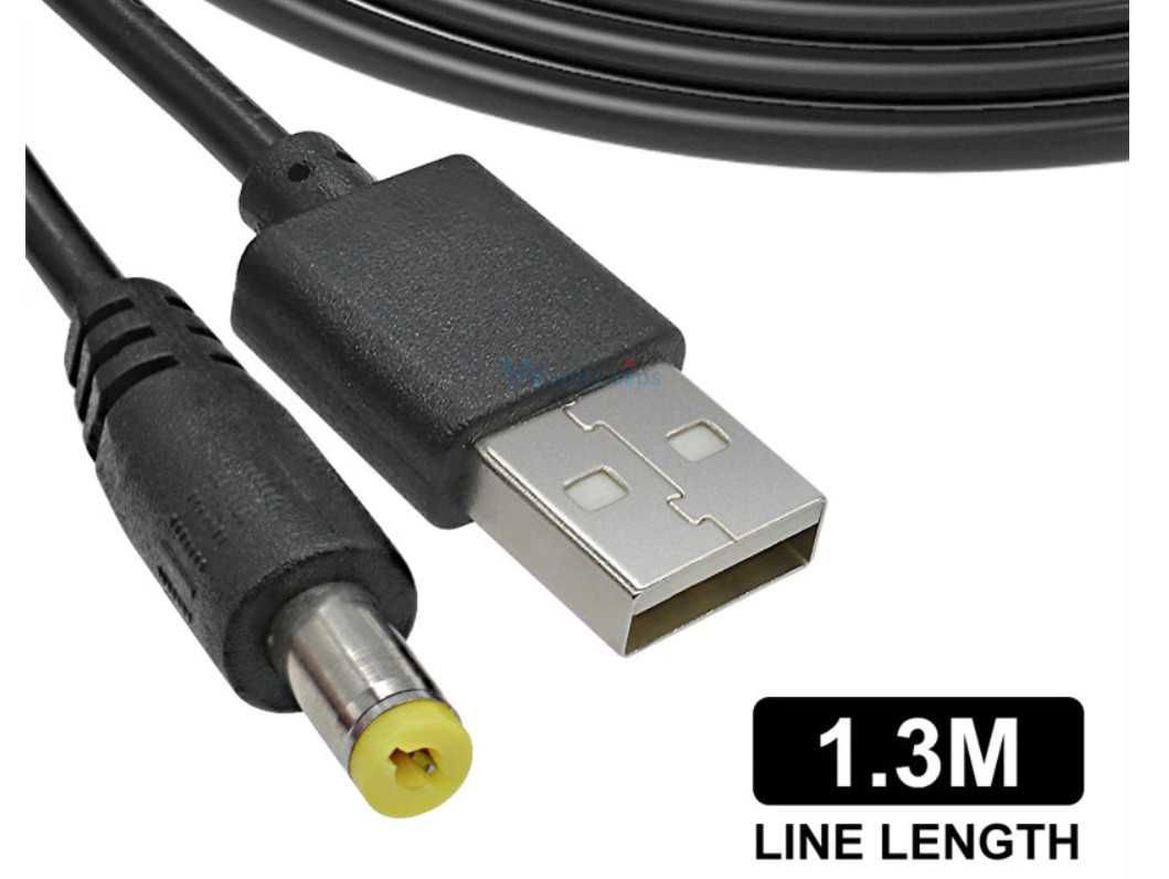 USB кабель DC 5V to 12V  5.5*2.1mm