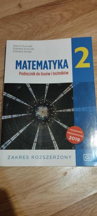 Podręcznik Matematyka 2 Pazdro zakres rozszerzony
