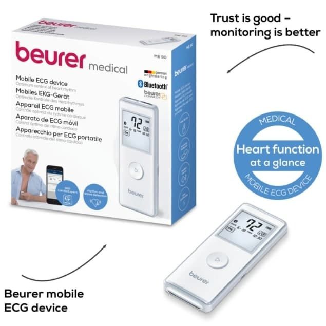 Monitor ECG portátil Beurer ME90 USB/BLUETOOTH