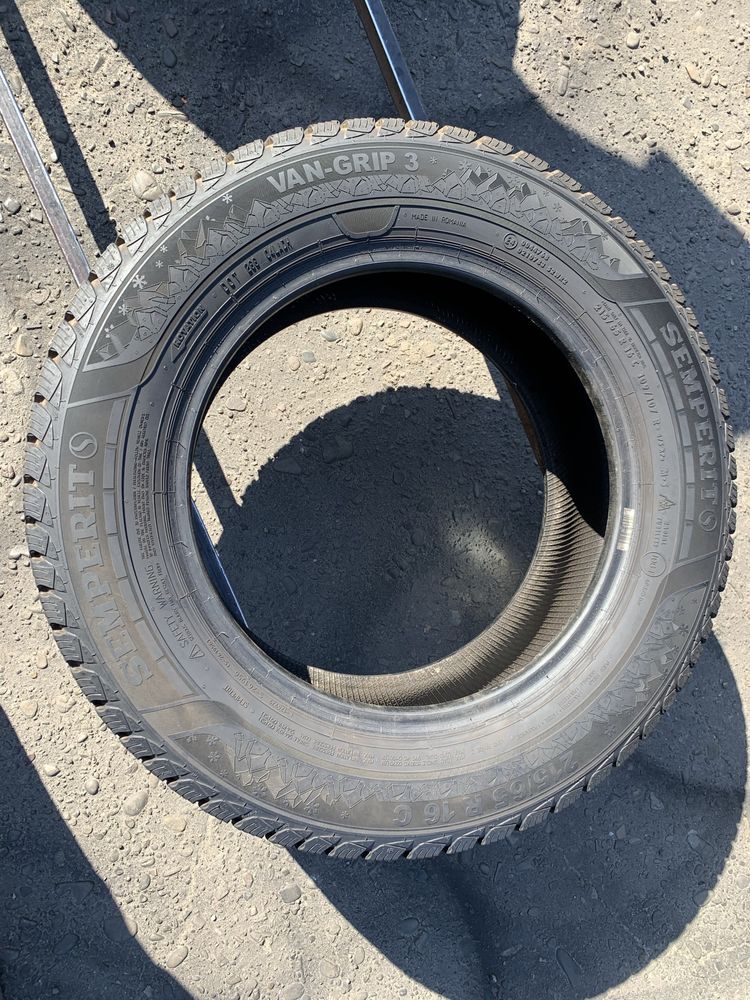 Шини 215/65 R16C Semperit 7мм 2021 рік 215 65 16С