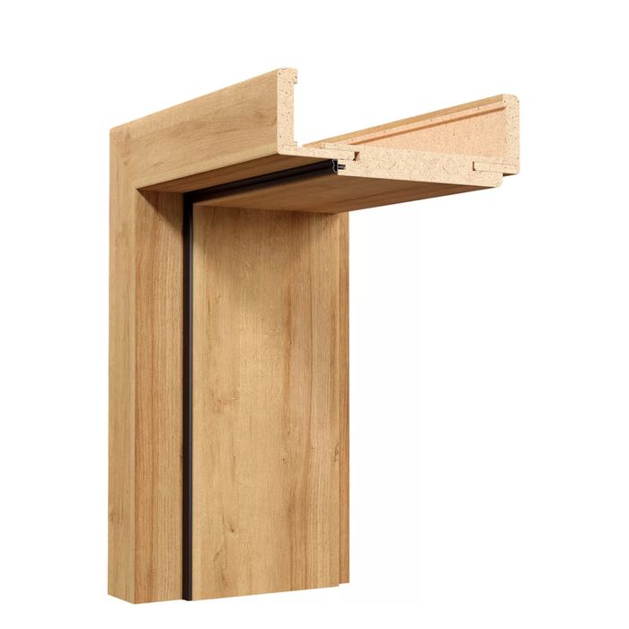 Ościeżnica regulowana do drzwi bezprzylgowych 80-100 białe