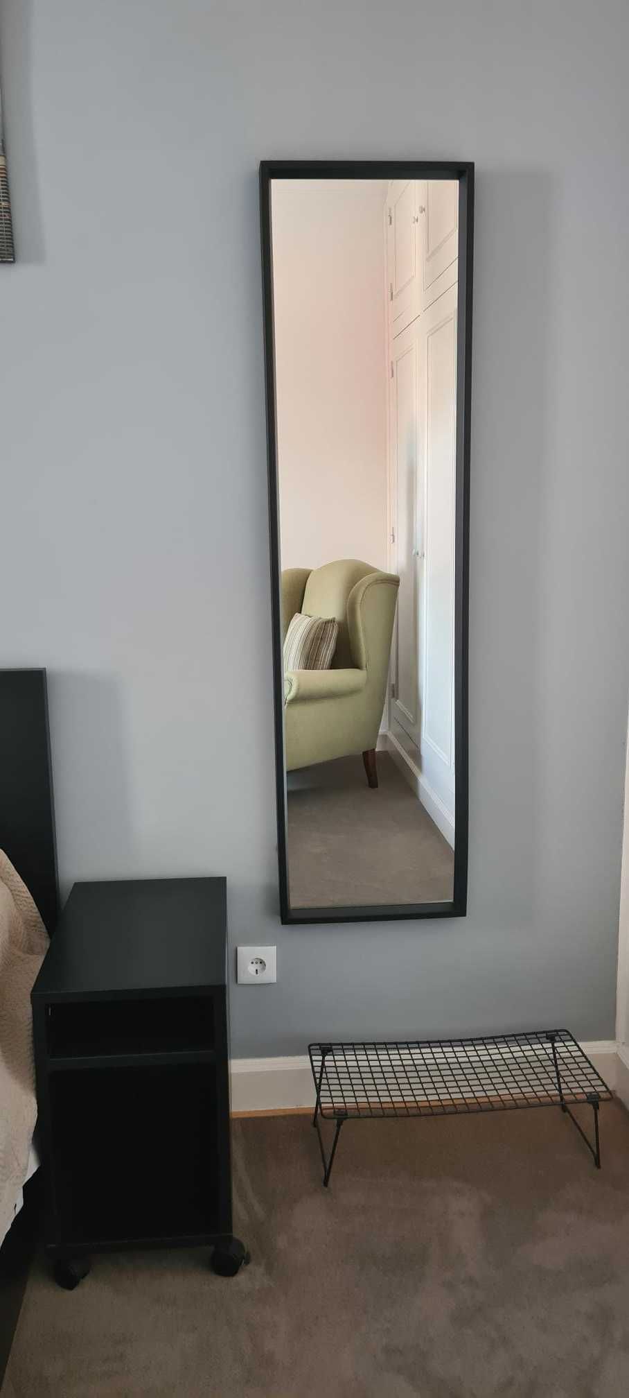quarto preto MALM IKEA