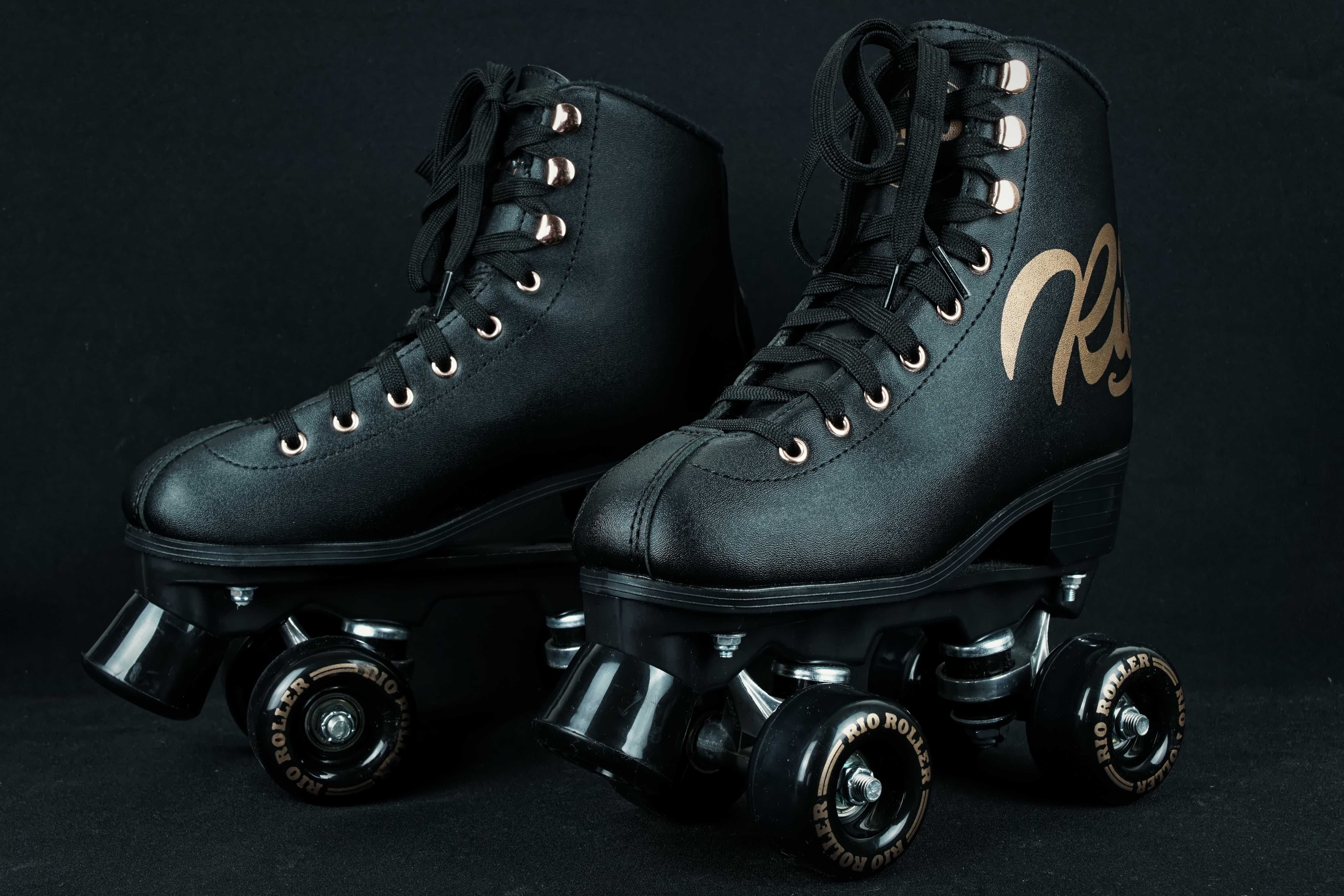 Ролики квади Rio Roller Rose розмір 35.5 Black