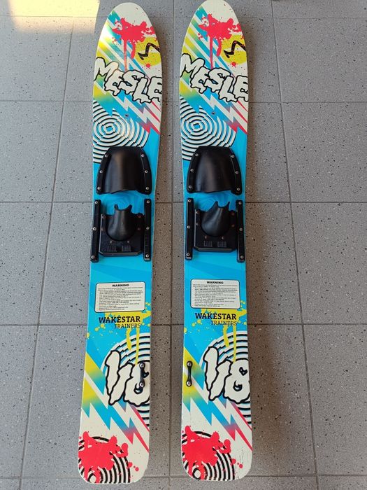 Narty wodne dla dzieci Mesle plus linka