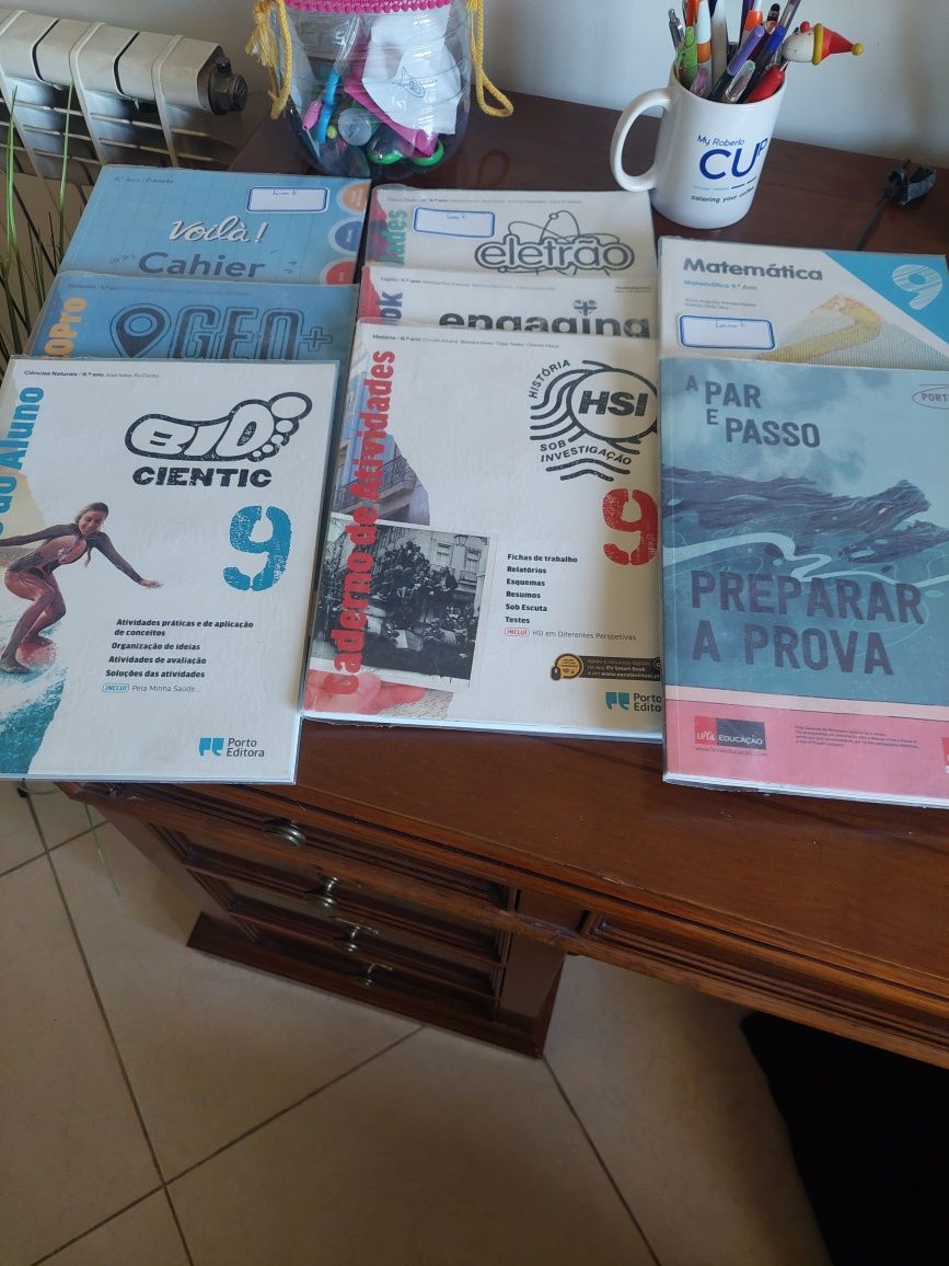 Vendo caderno de atividades 9ano