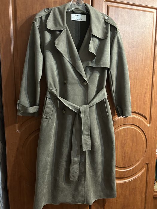 тренч пальто на осінь