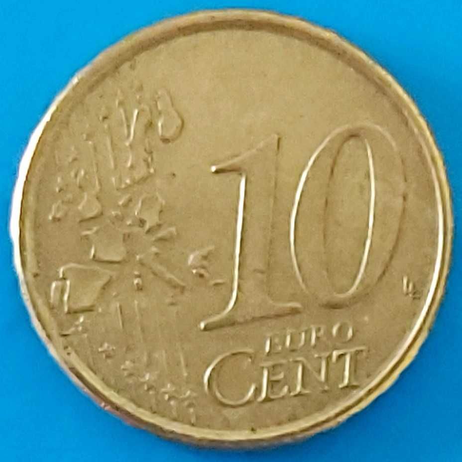 10 Cêntimos de 2005 de Espanha,  Miguel Cervantes