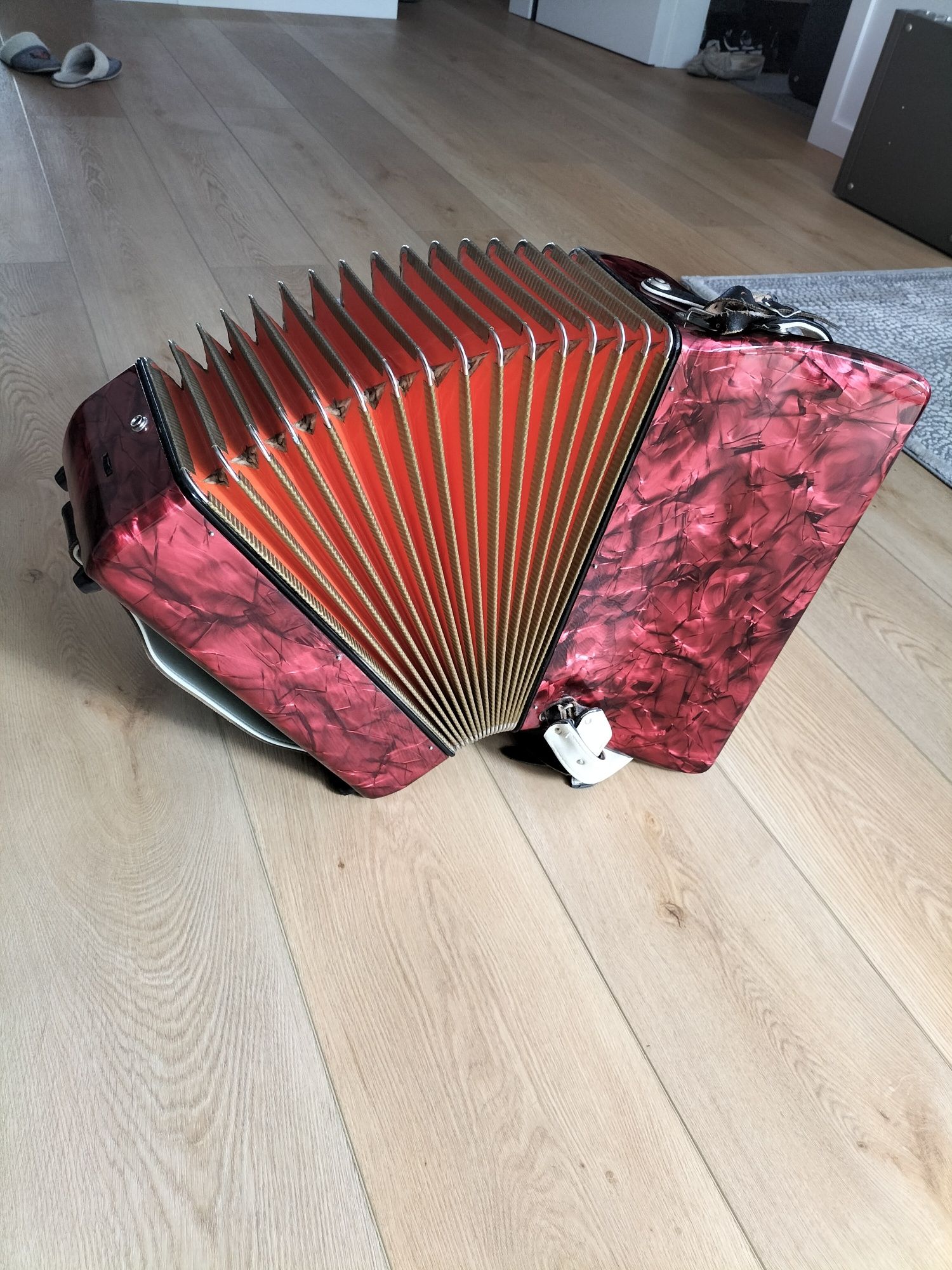 Akordeon CONCERTO III 72 basy 3 chóry,stan PERFEKCYJNY,jak ze sklepu !