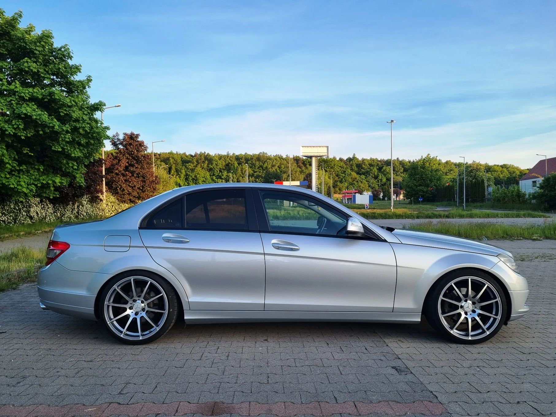 Mercedes-Benz Klasa C 3.0 V6 231KM zarejestrowany BEZWYPADKOWY navi LPG instalacjaGAZOWA