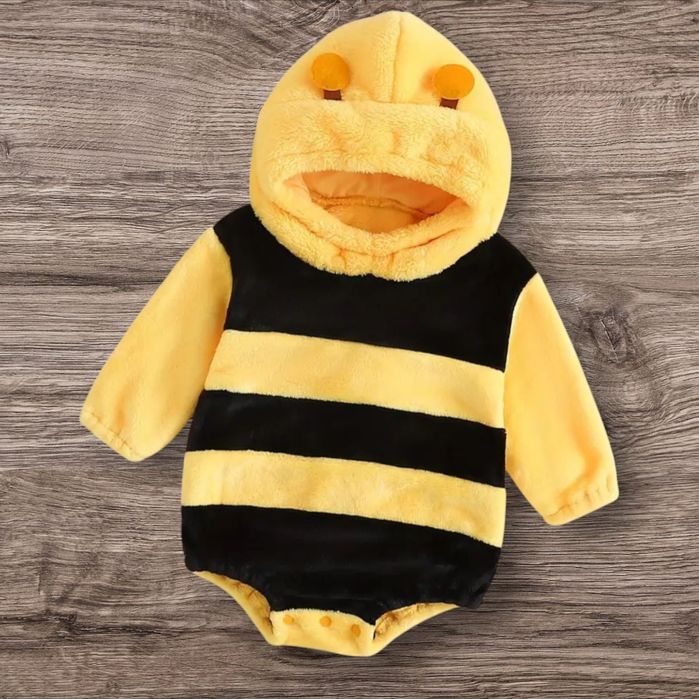 Костюм Рампер пчелы 6-9мес+тапочки  мультяшной пчёлки