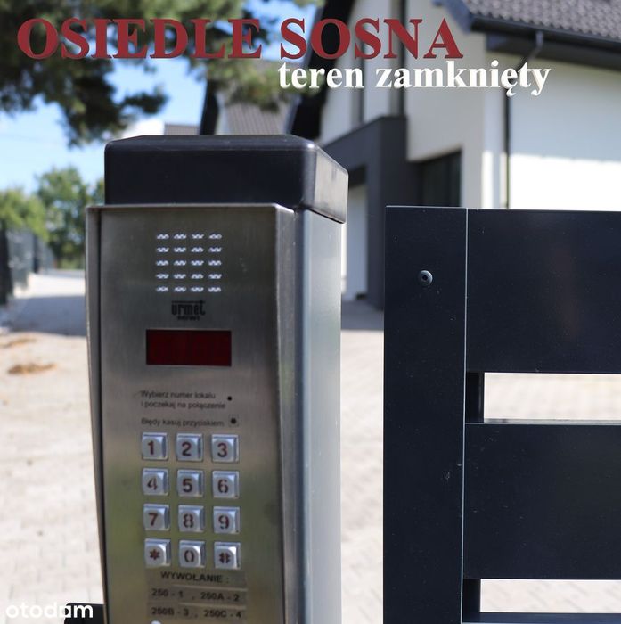 OSIEDLE SOSNA - osiedle zamknięte, bezpieczna okolia. Budynek "C"
